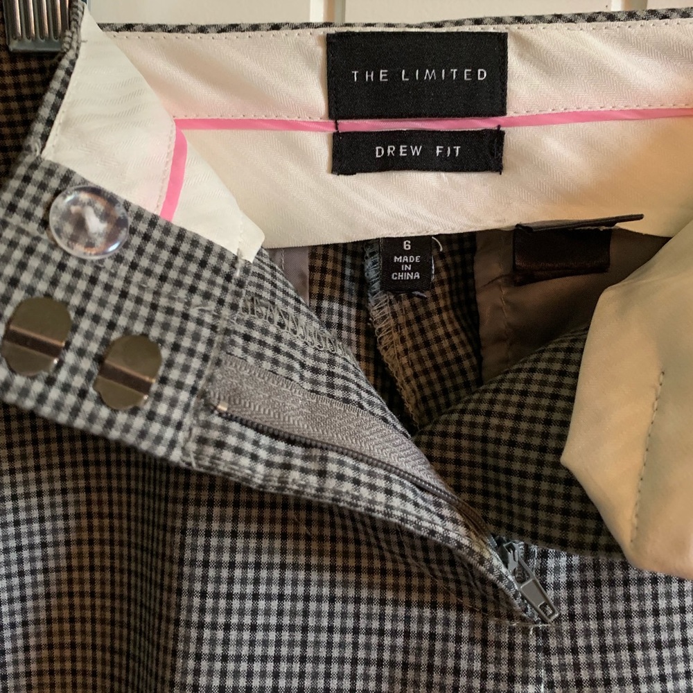 The Limited- Plaid Knee Length Shorts